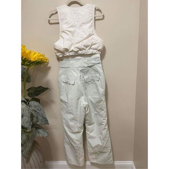Free People Around The Block Bib Size S snow  jumpsuit - Picture 7 of 8